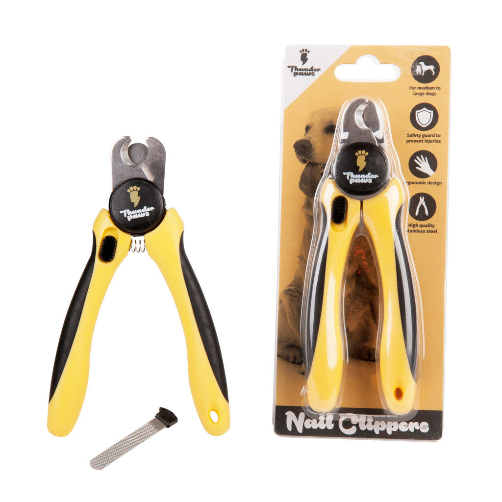 Professional-Grade Dog Nail Clippers by Thunderpaws with Protective Guard  Lock | eBay